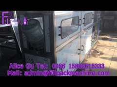 Satu baris pengisi air 200BHP 5 galon dengan katup pengisi tingkat konstan