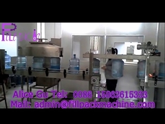 Mesin pengisian air botol 5 galon dengan pemasangan kantong pengangkat