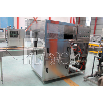 Lini Produksi Mesin Pembotolan Air Mineral 1200bph Lengkap Mesin Pengisian Air Botol 5 Galon / 20L pemasok