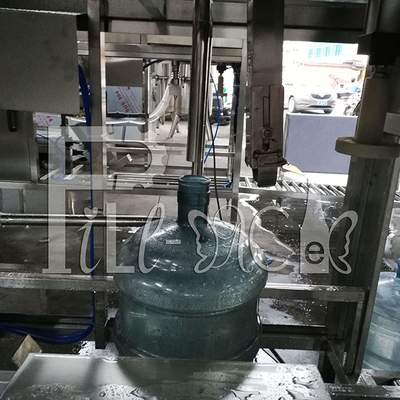 Lengkapi 200BPH otomatis 18.9L 5 galon lini produksi air murni mengisi mesin pembotolan pemasok