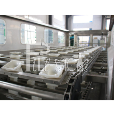 600BPH 5 galon mesin pengisian air kemasan Perangkat lini produksi air minum kemasan pemasok