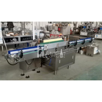 3000BPH Mesin Labeller Botol Lem Dingin Sepenuhnya Otomatis Putaran Lurus Horizontal pemasok