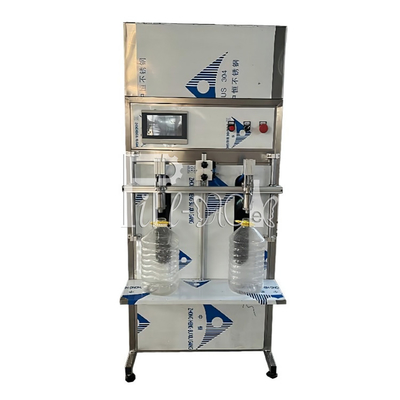 Mesin Pengisian Botol Cair Linear Semi Otomatis Minyak Esensial Air Mineral pemasok
