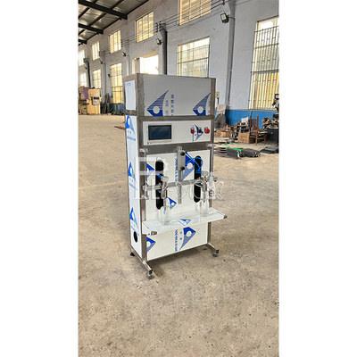 Mesin Pengisian Botol Cair Linear Semi Otomatis Minyak Esensial Air Mineral pemasok