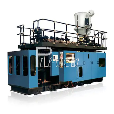 Mesin Blow Moulding Ekstrusi Botol Galon PC Otomatis Sistem Drum Hdpe 82mm 50BPH pemasok