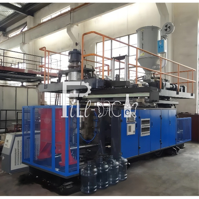 Mesin Blow Moulding Ekstrusi Botol Galon PC Otomatis Sistem Drum Hdpe 82mm 50BPH pemasok