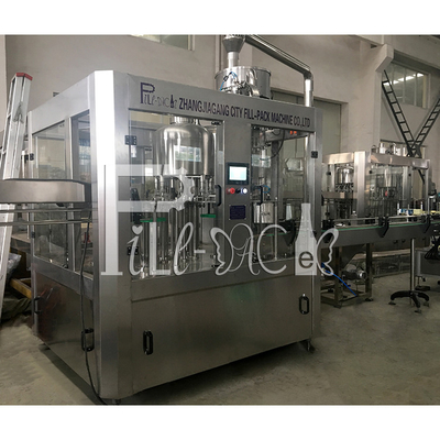 Lini Produksi Air Mineral Botol PET 3000BPH 500ml Membilas Mengisi Capping pemasok