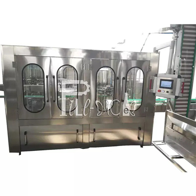 Botol Plastik Lini Produksi Air Mineral 6000BPH 18-18-6 Membilas Mengisi Capping pemasok