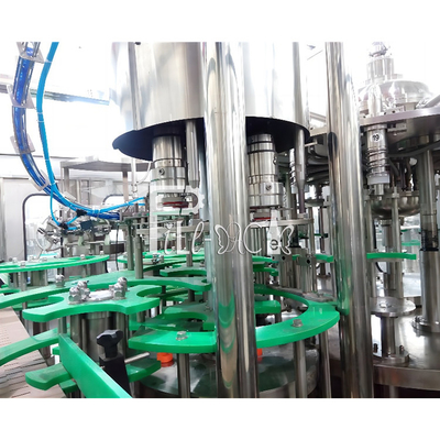 3L / 5L / 10L Mesin Pengisian Botol Mineral Jalur Air Murni 3 In 1 Plastik 1000BPH 7.5KW pemasok