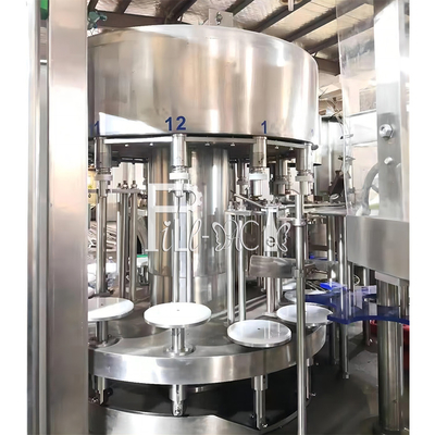3L / 5L / 10L Mesin Pengisian Botol Mineral Jalur Air Murni 3 In 1 Plastik 1000BPH 7.5KW pemasok