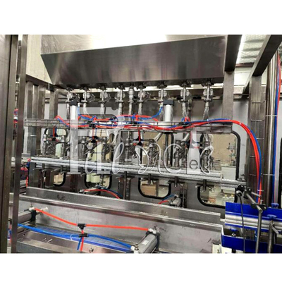 3 In 1 Monoblock Mesin Pembilas Air Mineral Mengisi Capping 900BPH 10L Botol Plastik pemasok