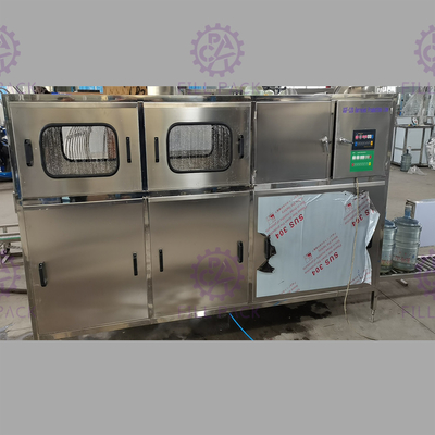 100BPH 3 Galon Lini Produksi Pengisian Air Dengan Overflow Valve pemasok