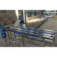Makan Pengisian Otomatis SUS 304 120 BPH Gallon Filling Line pemasok