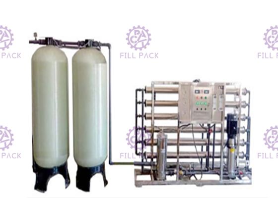 Mesin Pengolahan Air Reverse Osmosis 3000lph yang Dapat Diminum, Tangki Filter FRP pemasok