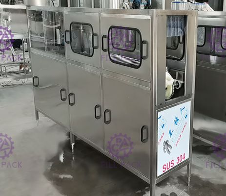 5 Pid Control Gallon Filling Machine Kapasitas 120 Bph pemasok