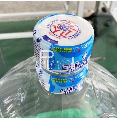 Mesin Pelabelan Lengan 2000BPH Fotolistrik Untuk Mulut Botol Galon pemasok