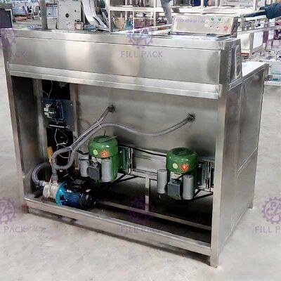 5 Galon Barrel Semi Auto Decapper Brush Washer Machine Dengan Stasiun Ganda pemasok