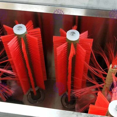 5 Galon Barrel Semi Auto Decapper Brush Washer Machine Dengan Stasiun Ganda pemasok