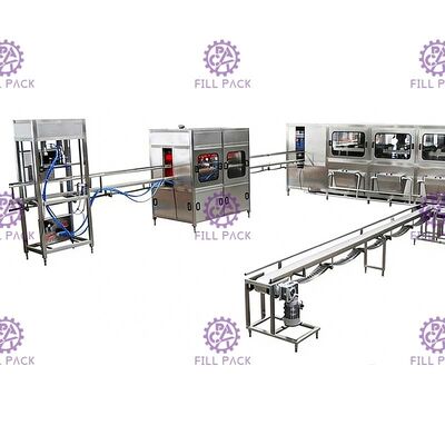 Mesin Botol Air 600BPH 5 Galon Berbasis Mesin pemasok