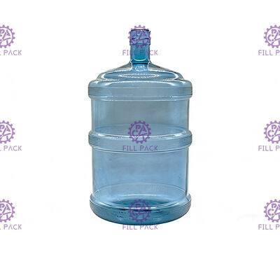 Makanan Aman PET Barrel 600BPH 3 Galon Mengisi Mesin pemasok