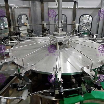 3L / 5L / 10L Mesin Pengisian Botol Mineral Jalur Air Murni 3 In 1 Plastik 1000BPH 7.5KW pemasok