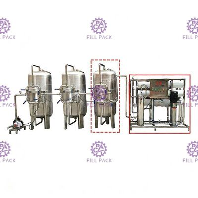 Botol Plastik Lini Produksi Air Mineral 6000BPH 18-18-6 Membilas Mengisi Capping pemasok