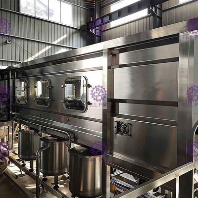 1000BPH Monoblock Mesin Pengisian Air Murni pemasok