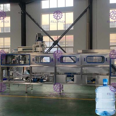 Mesin Air Minum 5 Galon Dengan Conveyor Rollor pemasok