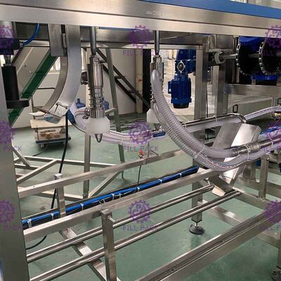 200bph Cap Lifter Gallon Filling Machine Otomatis pemasok