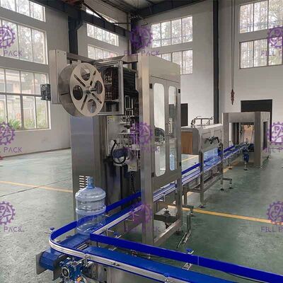 Botol Galon 50mm OPS Sleeve Shrink Labeling Machine pemasok