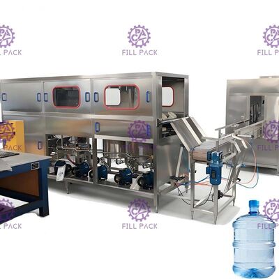 SUS 304 Sambungan Pipa 300 BPH Gallon Water Plant pemasok