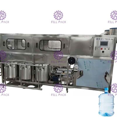 300BPH Washing Capping 3 In 1 Filling Machine Unit Untuk Air Minum pemasok