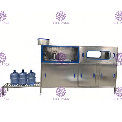 Hot Alkaline Water Bilas 120 BPH Galon Mengisi Baris pemasok