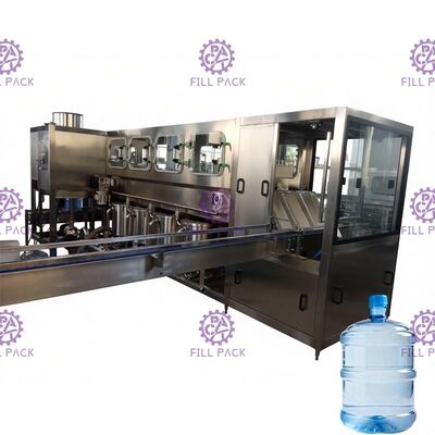 Electric Driven Full Automatic 450BPH 20L Botol 5 Mesin Pengisi Botol Galon Untuk Air Mineral pemasok