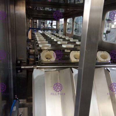 Electric Driven Full Automatic 450BPH 20L Botol 5 Mesin Pengisi Botol Galon Untuk Air Mineral pemasok