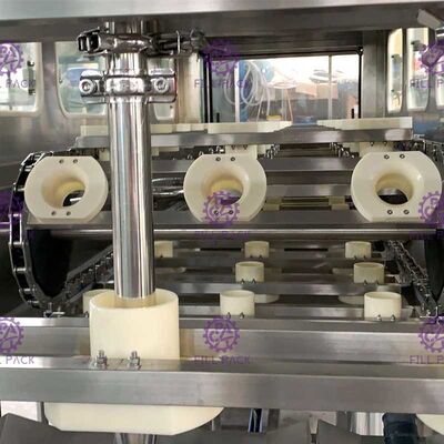 450BPH 20 Liter Jar Filling Machine Dengan Perangkat Pemuatan Otomatis pemasok