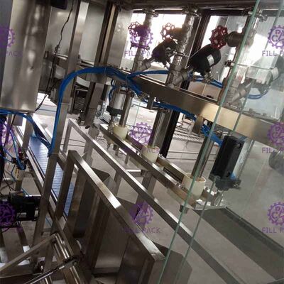 450BPH 20 Liter Jar Filling Machine Dengan Perangkat Pemuatan Otomatis pemasok