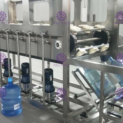 4600 * 2000 * 1800mm L Type 5 Gallon Botol Mengisi Mesin pemasok