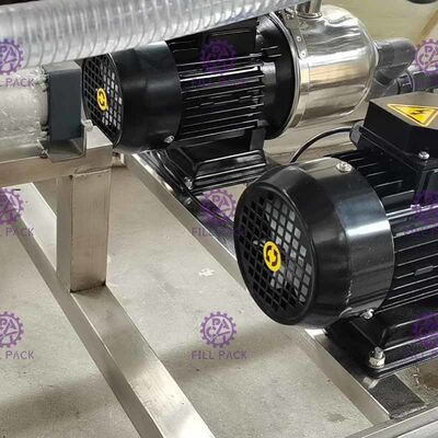 Mesin Pengisi Air Botol Monoblock Plc 5 Galon Dengan Katup Luapan pemasok