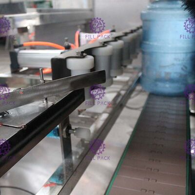 Linear Type Eksternal 0.55kw 5 Galon Botol Washer pemasok