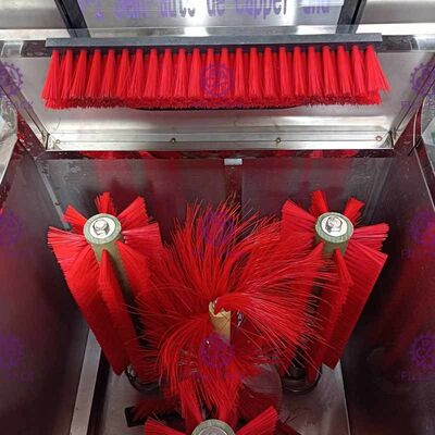 120BPH BS-1 Semiauto Barrel 5 Gallon Botol Cuci Dengan Tombol Scram pemasok