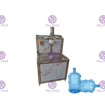 Semi-Automatik Gallon Bucket Rinser / Tekanan Tinggi Gallon Barrel Rinser pemasok