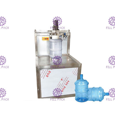 Semi-Automatik Gallon Bucket Rinser / Tekanan Tinggi Gallon Barrel Rinser pemasok