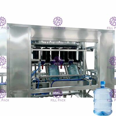 Pencuci Botol Komersial NWXT-5 20L Efisiensi Tinggi Pembilas Botol Pabrik Air pemasok