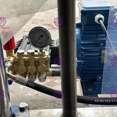 SWXNC-1 Tekanan tinggi internal pencucian 5 Gallon Botol Cuci luar sikat cuci Single Station pemasok