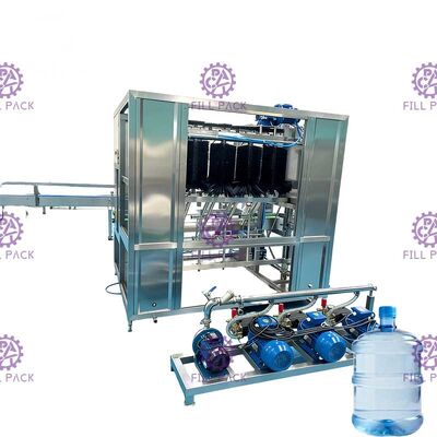 Mesin Pembersih Botol Otomatis SUS304 20L Kapasitas 600BPH pemasok