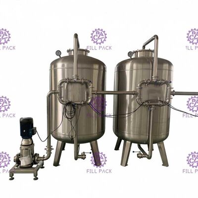 Mesin Pengolahan Air Reverse Osmosis 3000lph Minum / Minum Murni pemasok