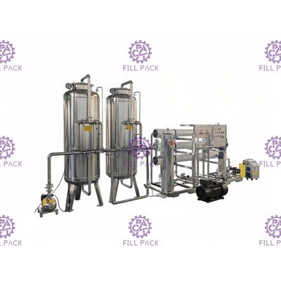 Mesin Pengolahan Air Reverse Osmosis Iso 380v 5t / H pemasok