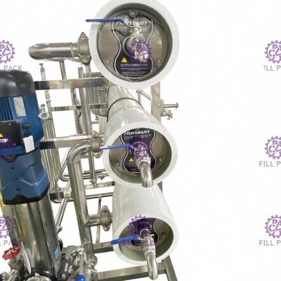 8040 Membran 8TPH Mesin Pengolahan Air Reverse Osmosis pemasok