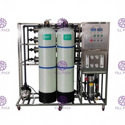 Mesin Air Minum Reverse Osmosis 500 Lph 220v Dengan Membran 4040 pemasok